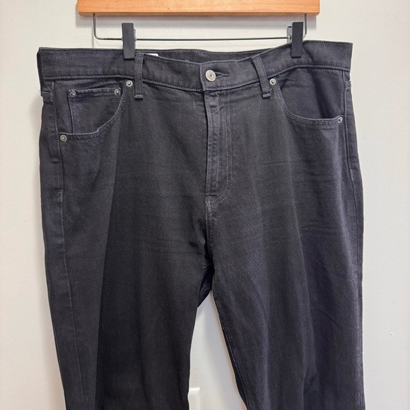 GAP Black 90s Straight High Rise Jeans Size 16 - Picture 3 of 8